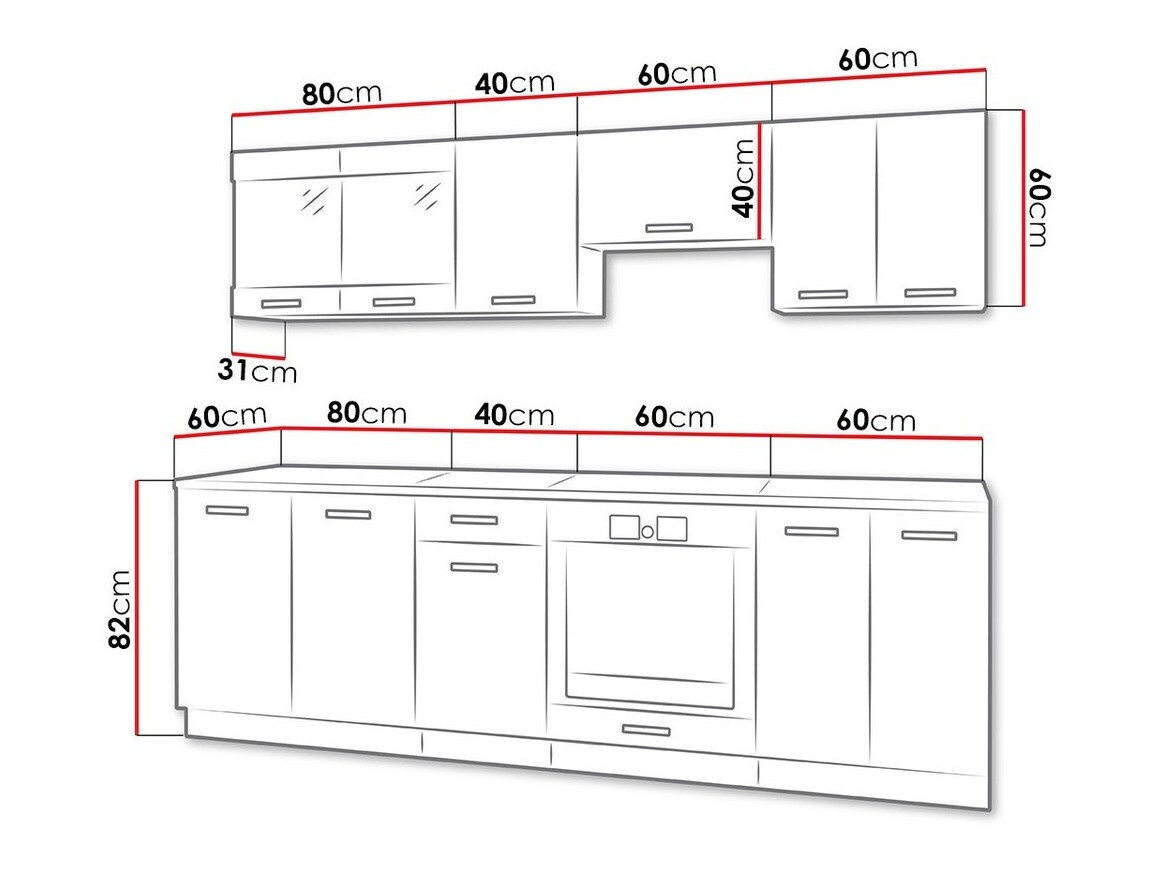 Кухонный гарнитур Tucson 163