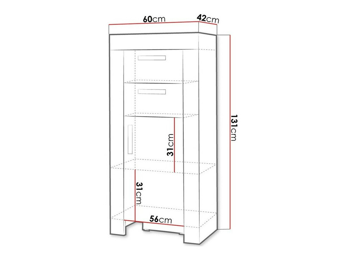 Kumode Melfeli 105 (Sonomas ozols)