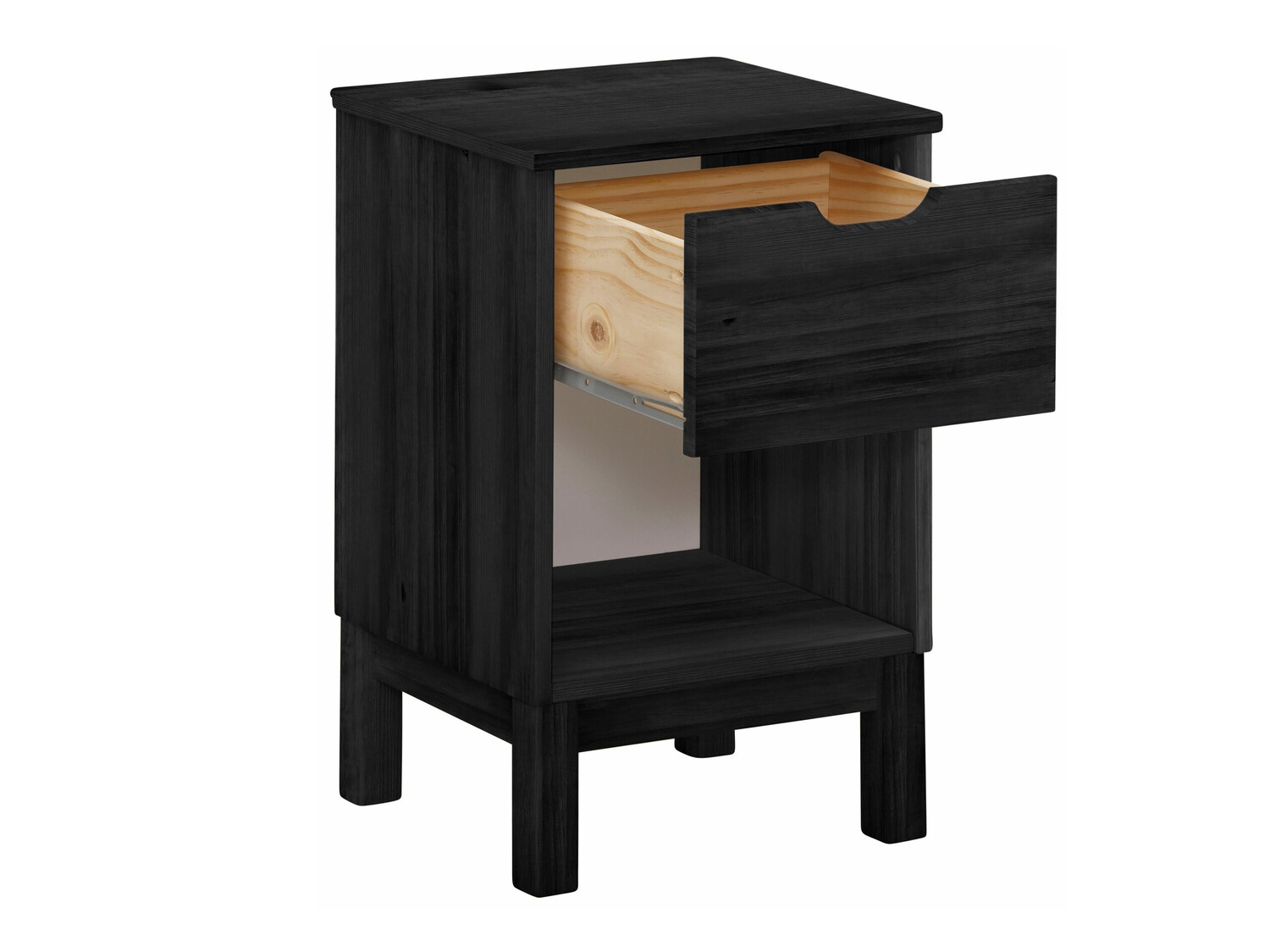 Прикроватная тумбочка Denton 543 (Чёрный)