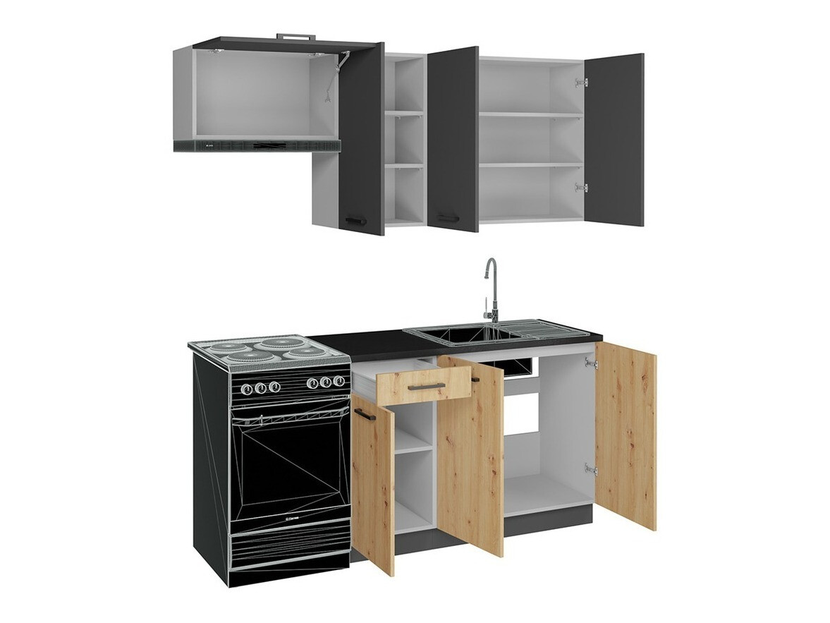 Virtuves komplekts Trenton 172