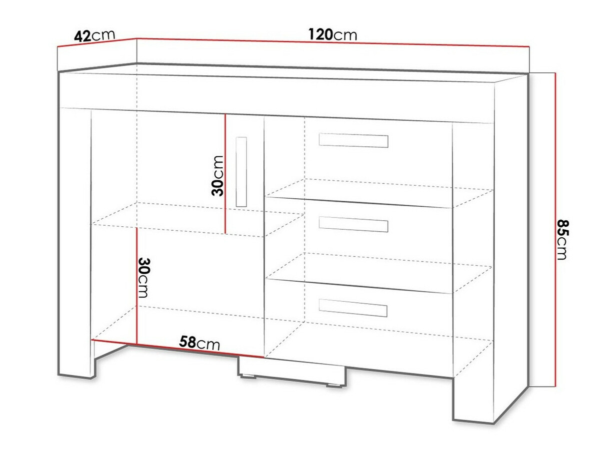 Kumode Melfeli 108 (Sonomas ozols)