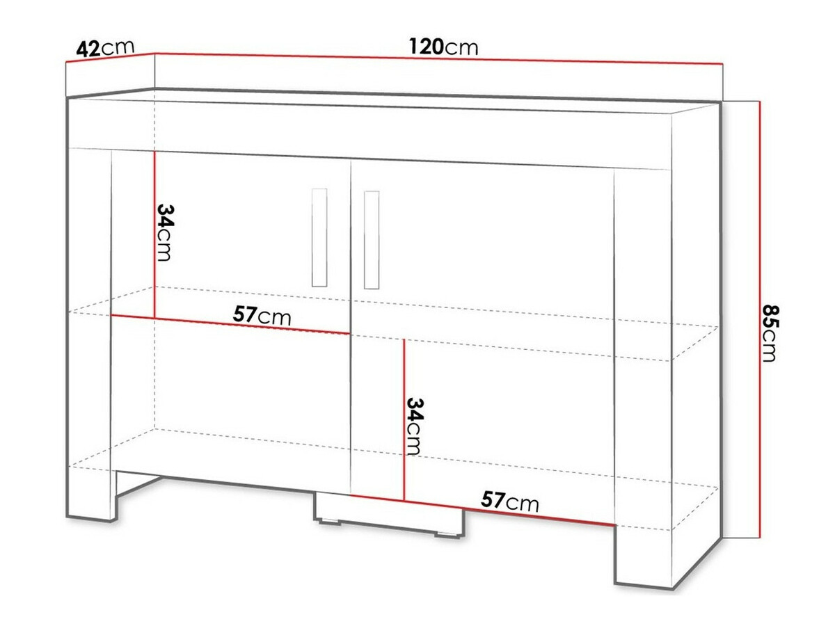 Шкафчик Melfeli 109 (Сонома Дуб)