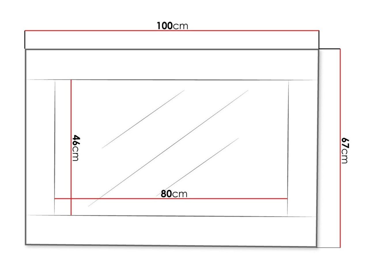 Spogulis Melfeli 117 (Sonomas ozols)