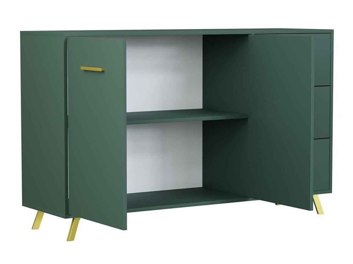 Kumode Dortivu 118 (Zaļš + Zelta)