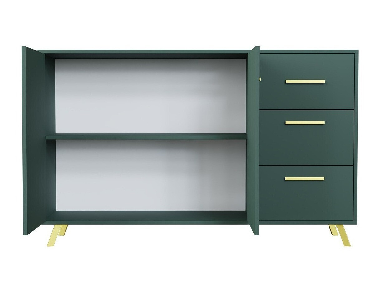 Kumode Dortivu 118 (Zaļš + Zelta)