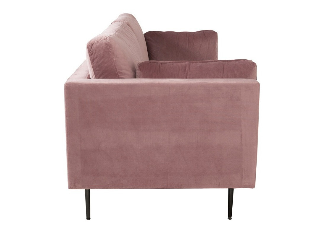 Dīvāns Dallas 101 (Dusty rozā + Melns)