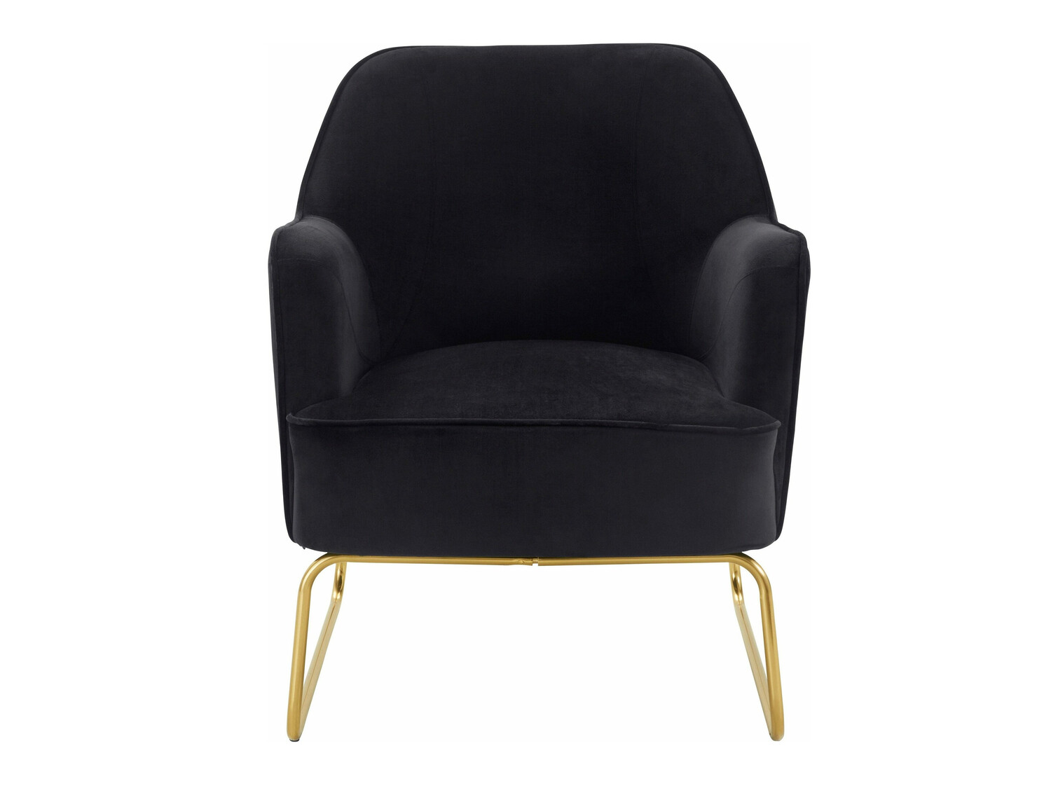Кресло Denton 327 (Чёрный + Золотой)