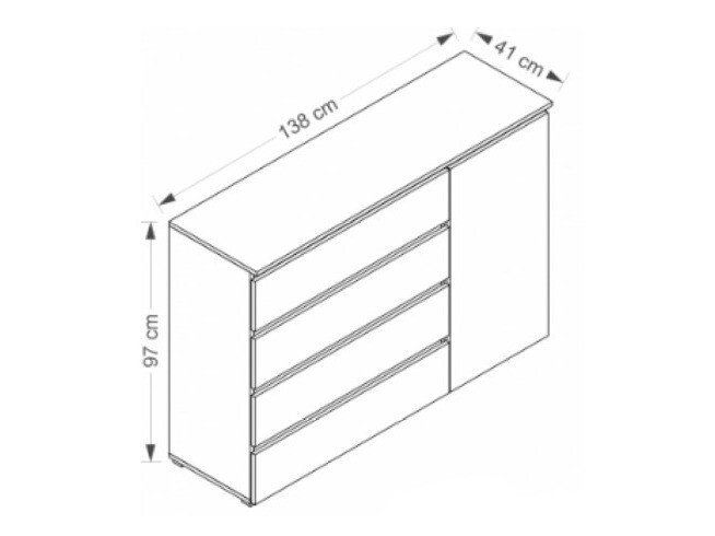 Kumode Cirdora 104 (Riviera ozols)