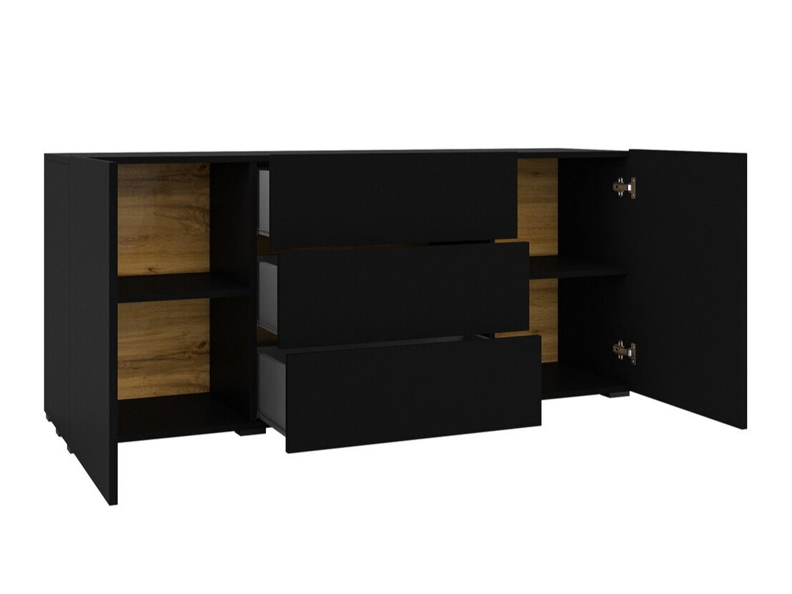 Kumode Revmiru 103 (Melns + Votan ozols)