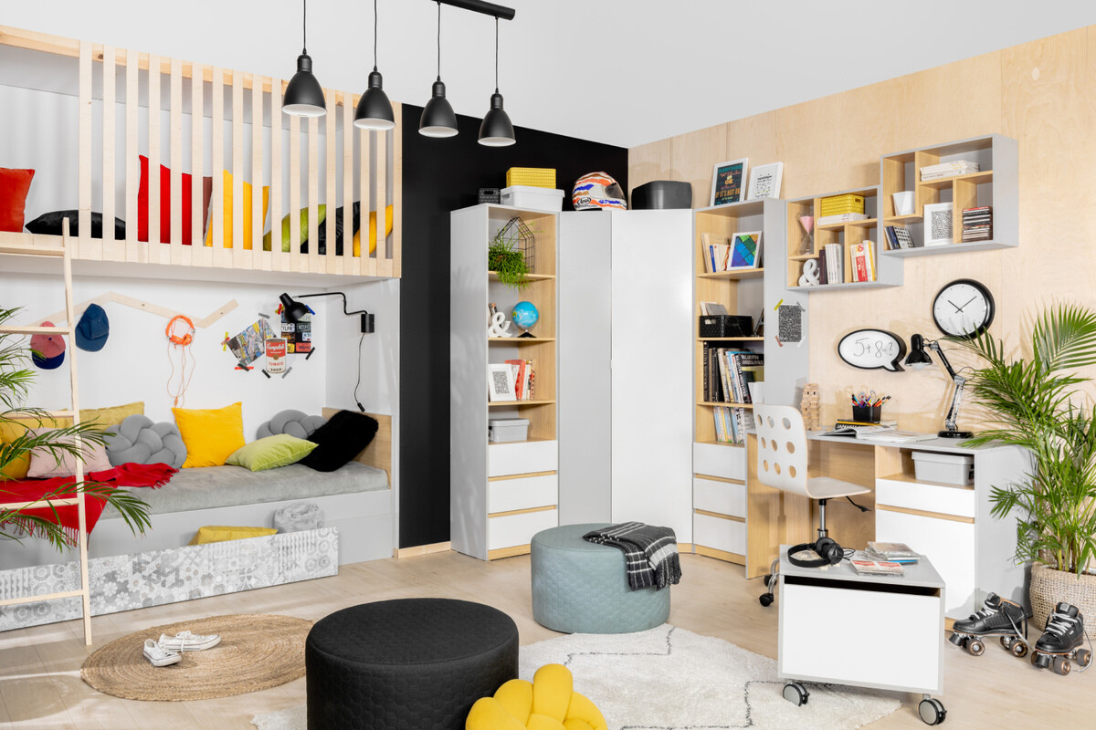 Письменный cтол Nuevaru 100 (Глянцевый белый)