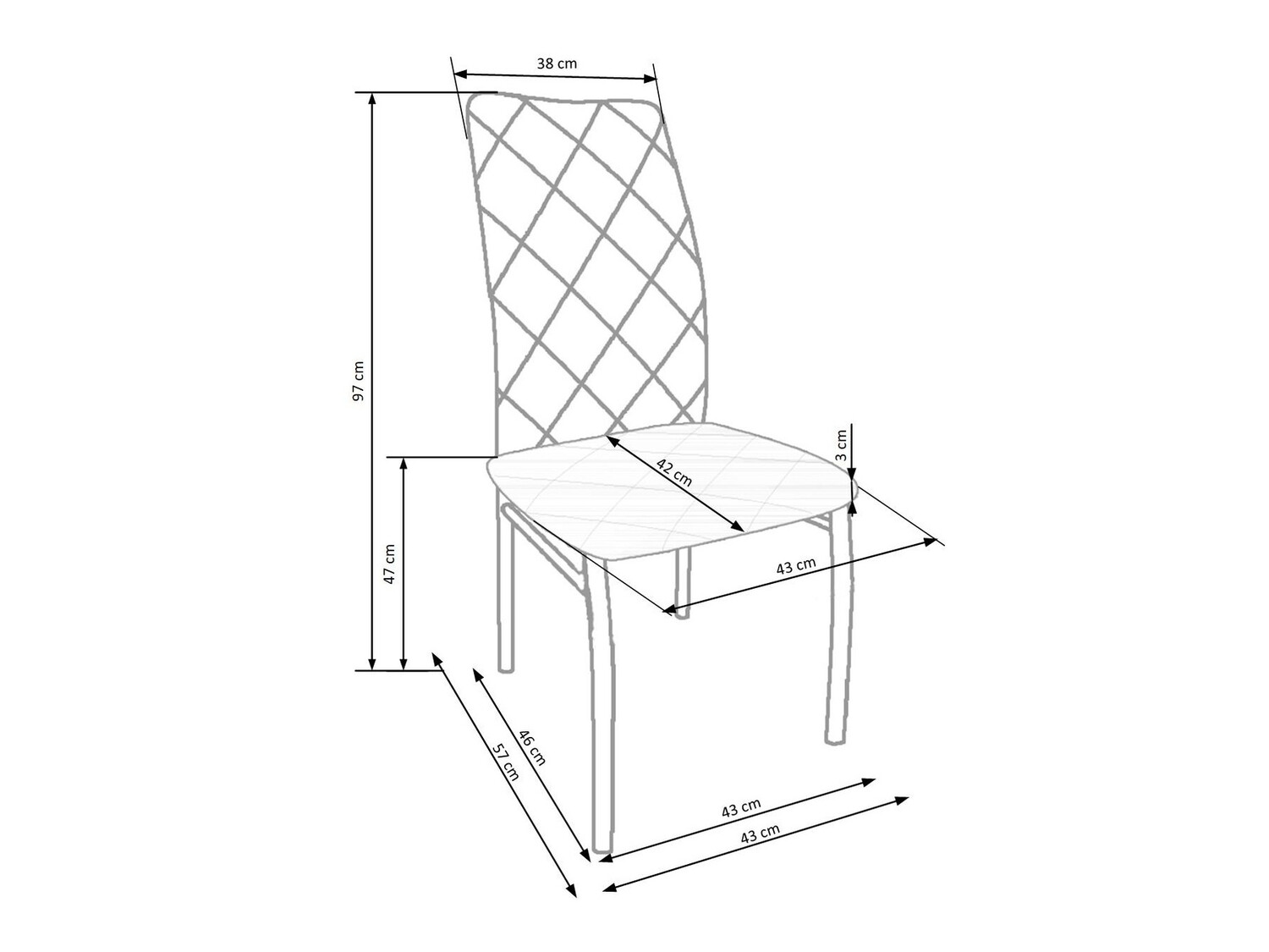 Krēsls Houston 525 (Gaiši pelēks)