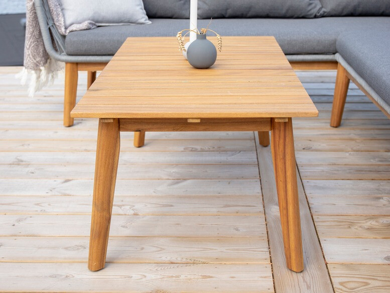 Dārza mēbeļu komplekts Dallas 1085 (Akācija + Pelēks)