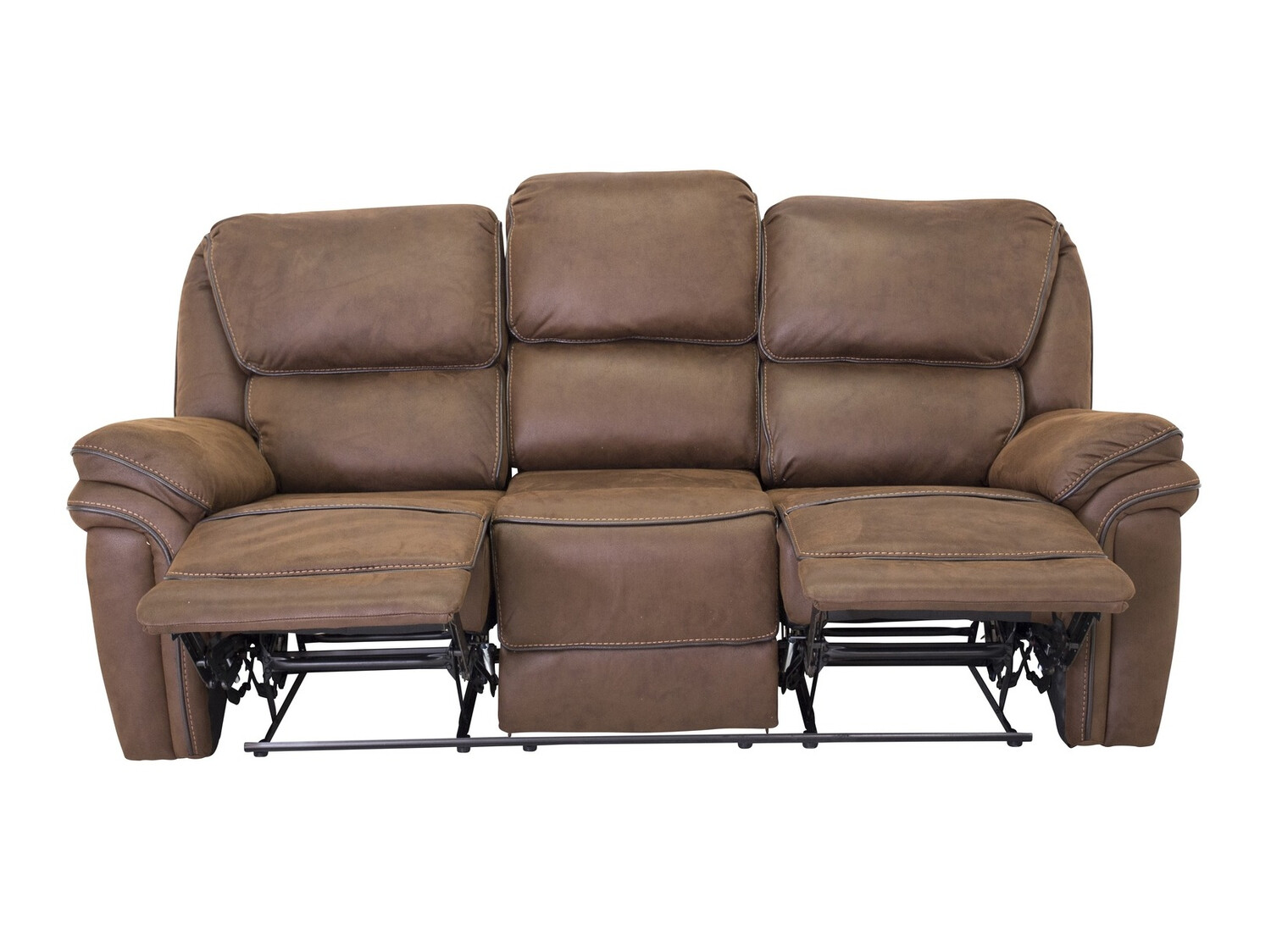 Dīvāns reglainer Dallas 4724 (Brūns)