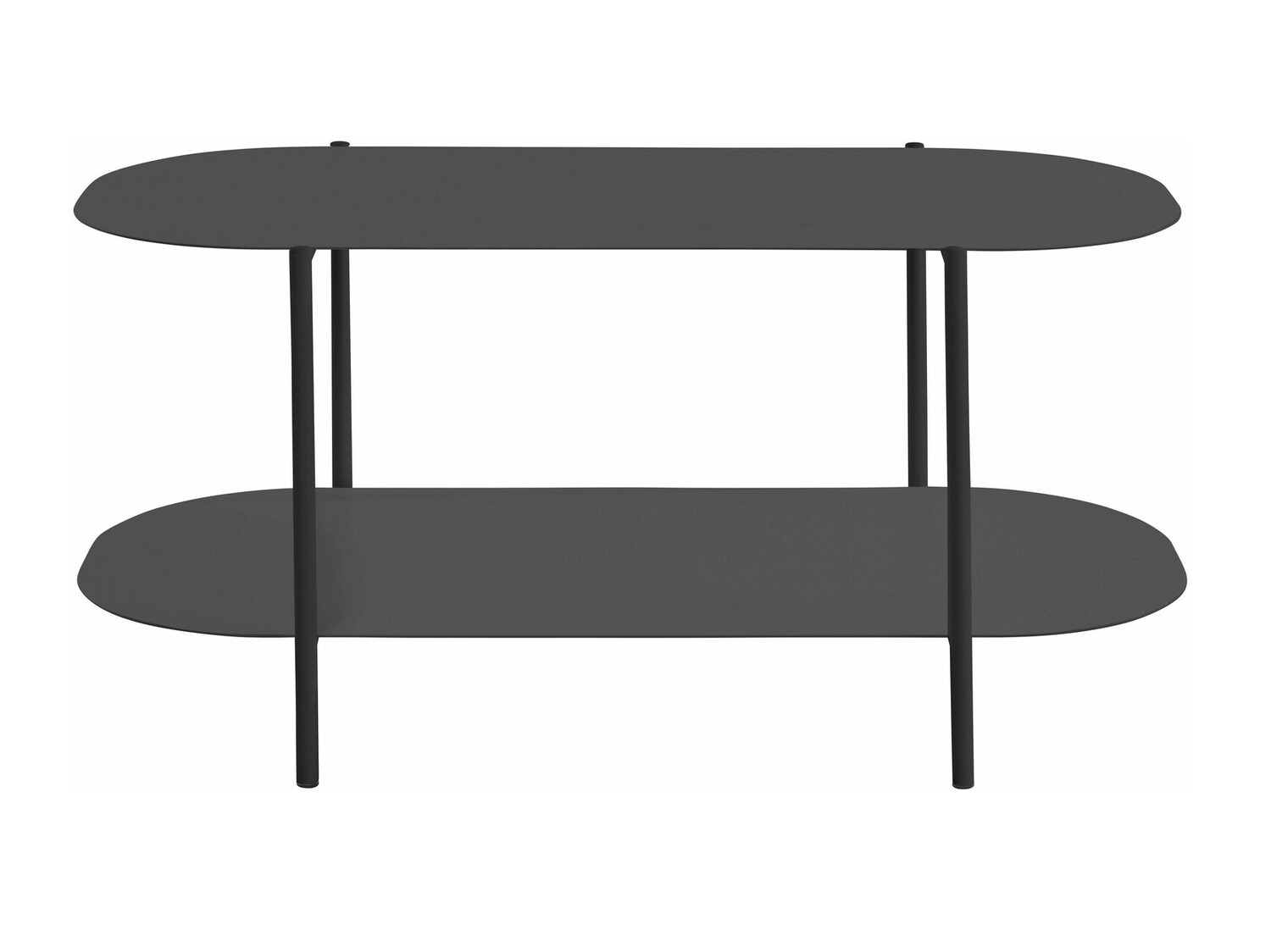 Žurnālu galdiņš Denton 553 (Melns)