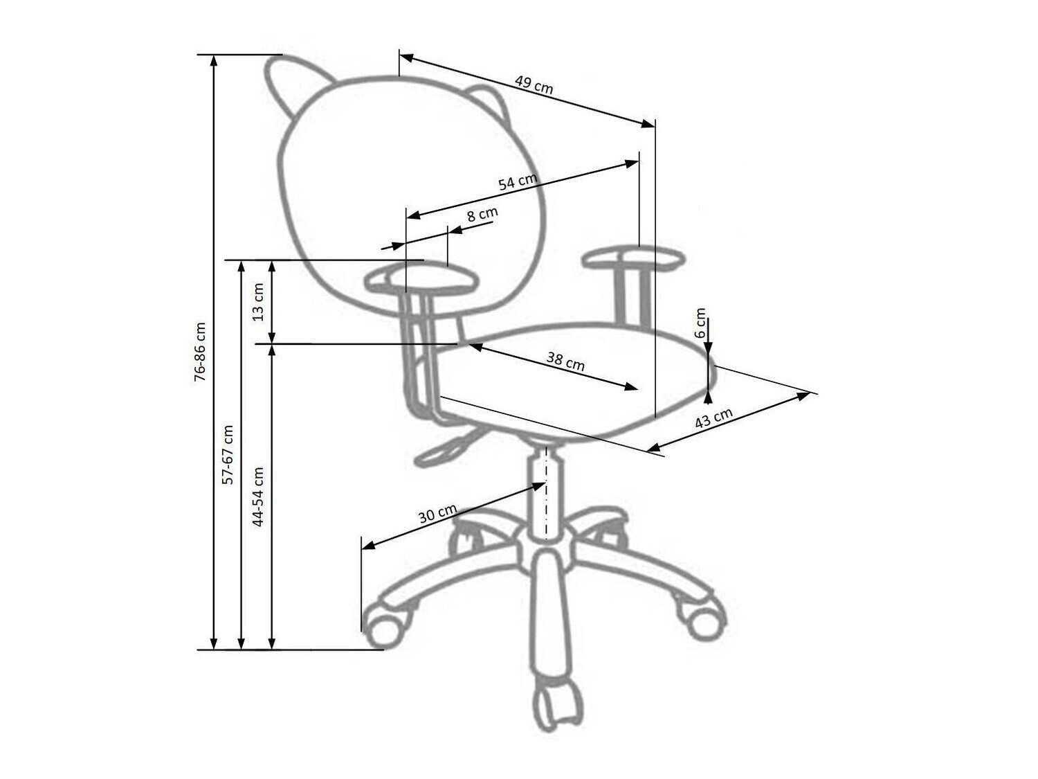 Детское кресло Houston 103