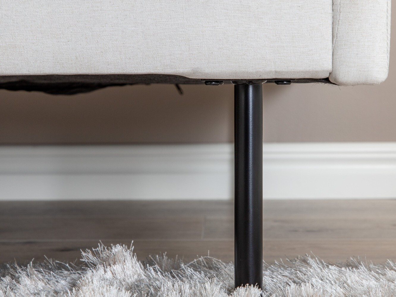 Диван Fercame 100 (Бежевый + Чёрный)