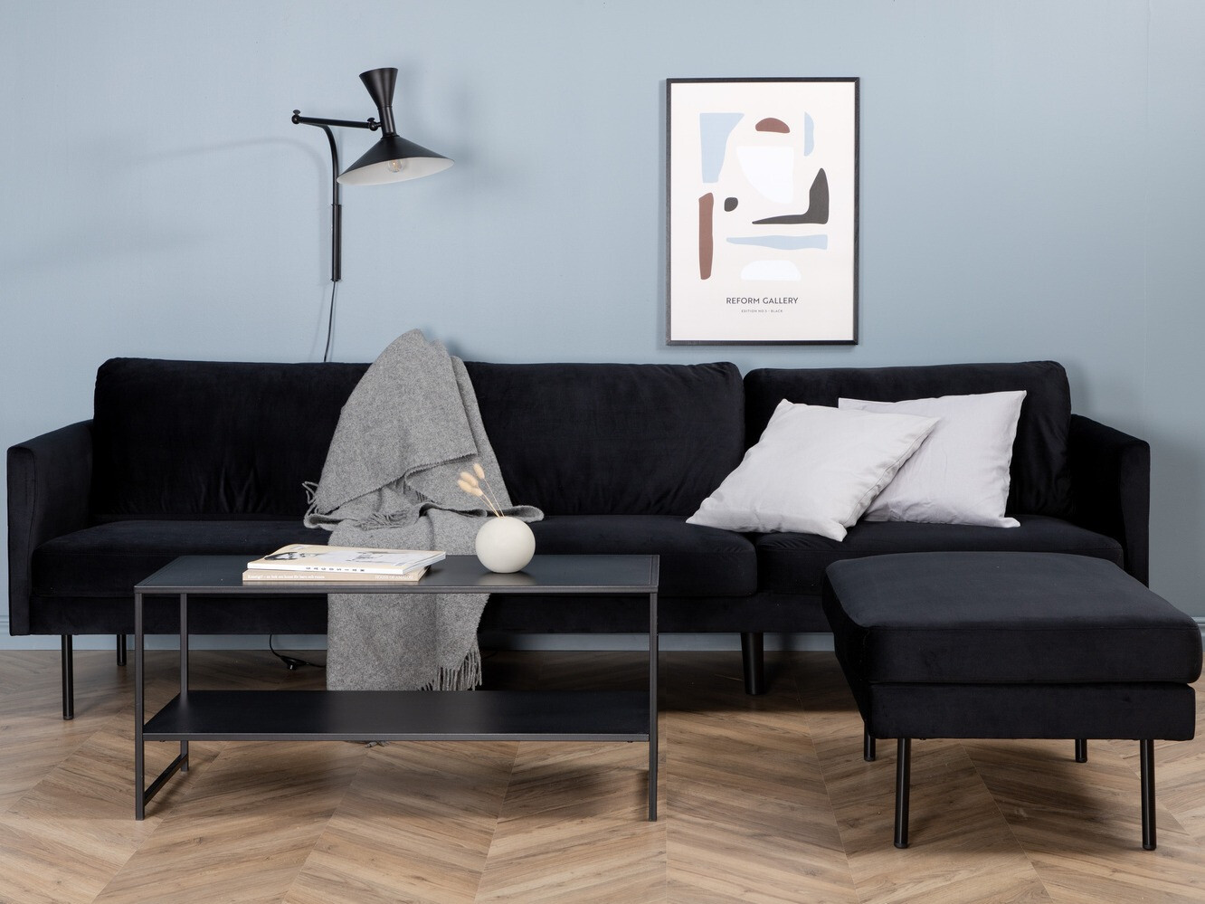 Диван Fercame 103 (Чёрный)