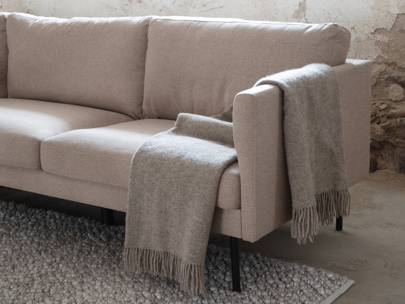 Диван Fercame 103 (Коричневый + Чёрный)