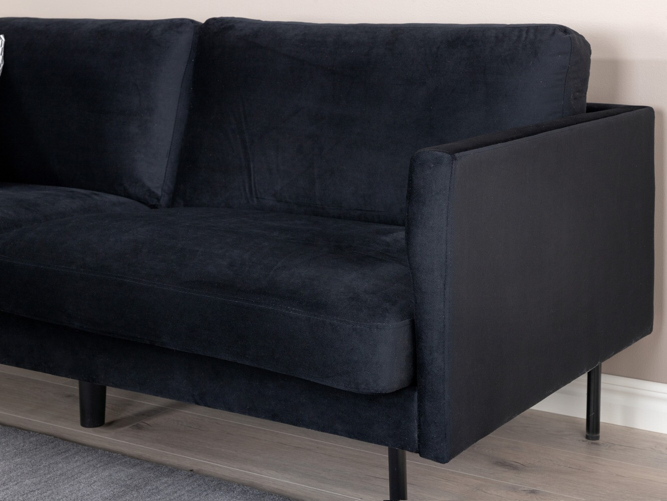 Dīvāns Fercame 100 (Melns)