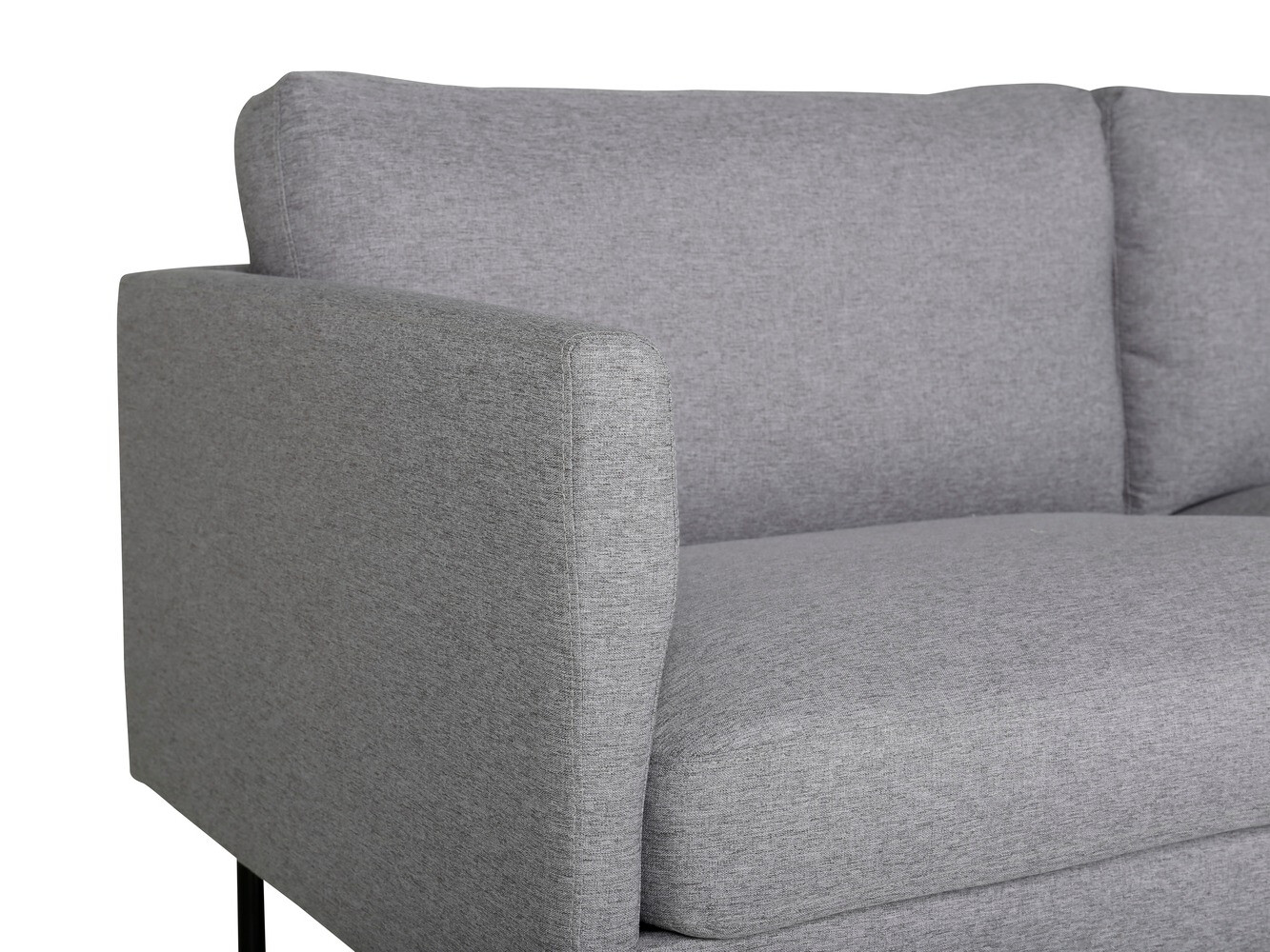 Dīvāns Fercame 100 (Pelēks + Melns)