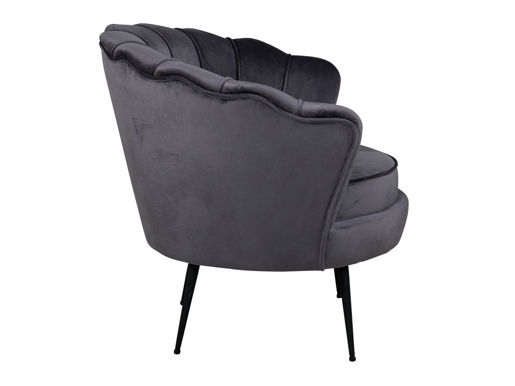 Krēsls Dallas 1705 (Tumši pelēks + Melns)