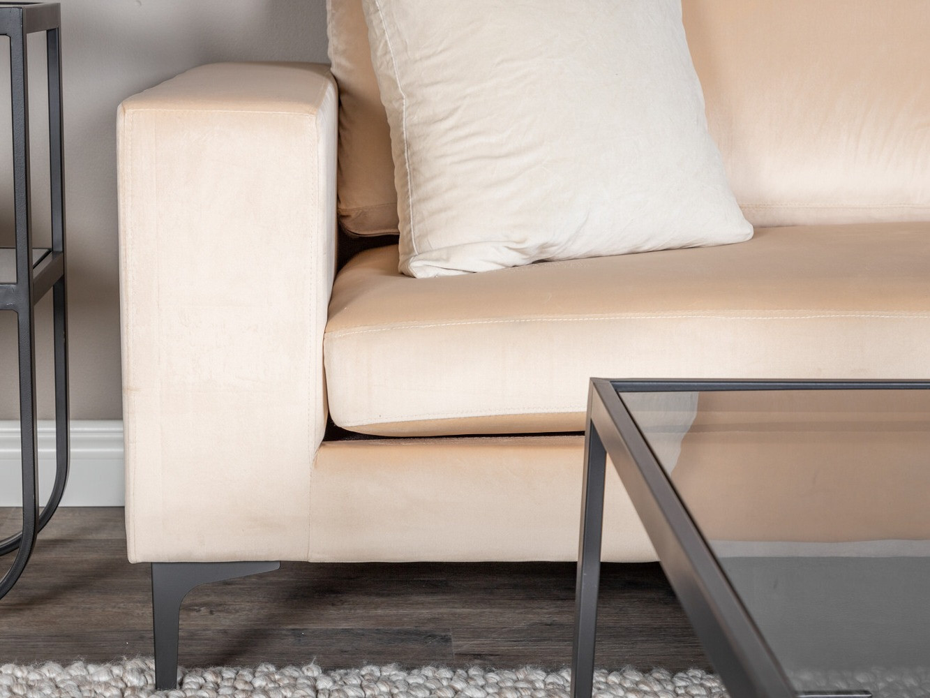 Диван Dallas 2910 (Бежевый + Чёрный)