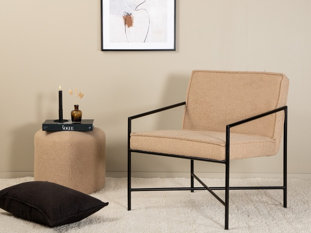 Кресло Dallas 1707 (Коричневый + Чёрный)