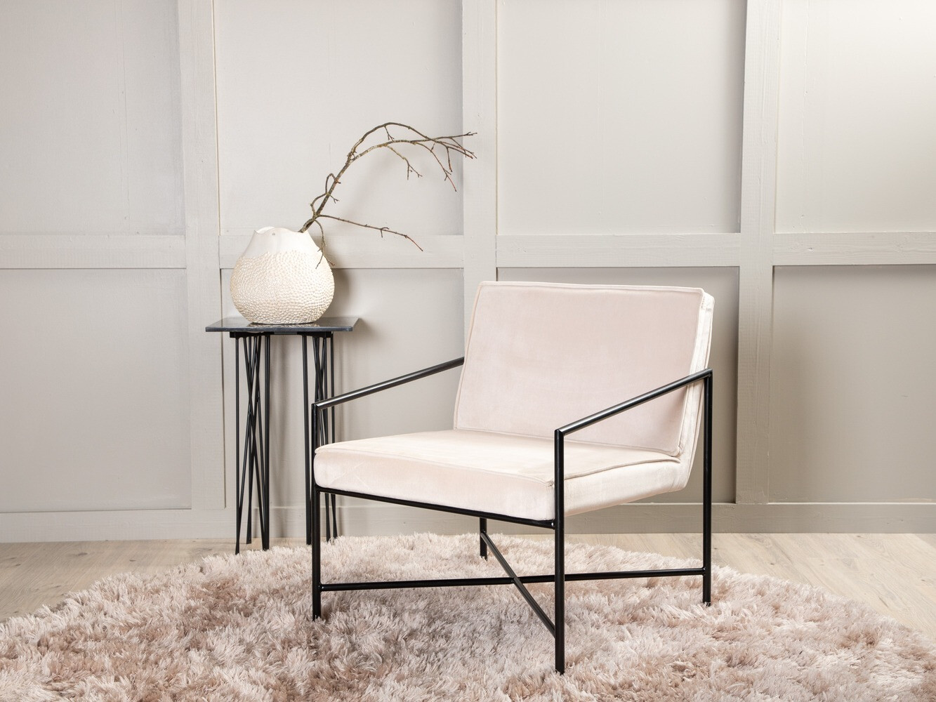 Krēsls Dallas 1707 (Bēšs +Melns)