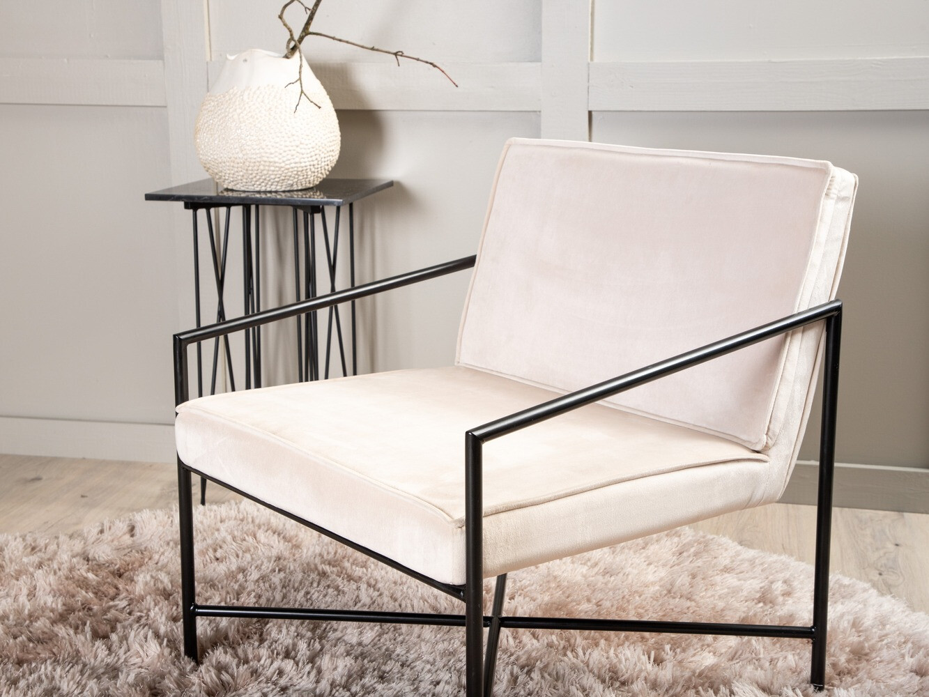 Krēsls Dallas 1707 (Bēšs +Melns)