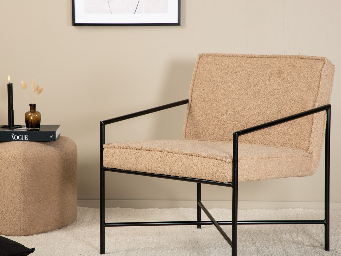 Krēsls Dallas 1707 (Brūns + Melns)