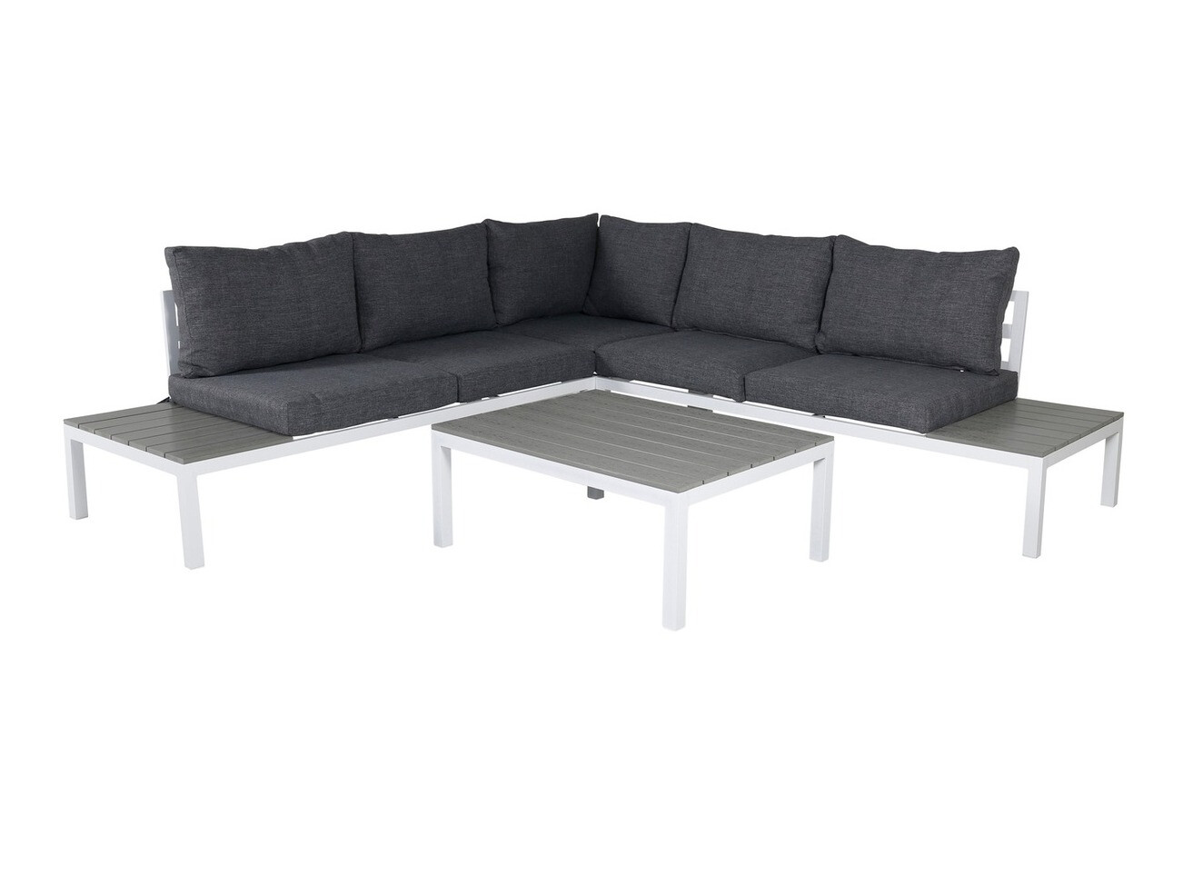 Садовый комплект Dallas 2158 (Белый + Серый)