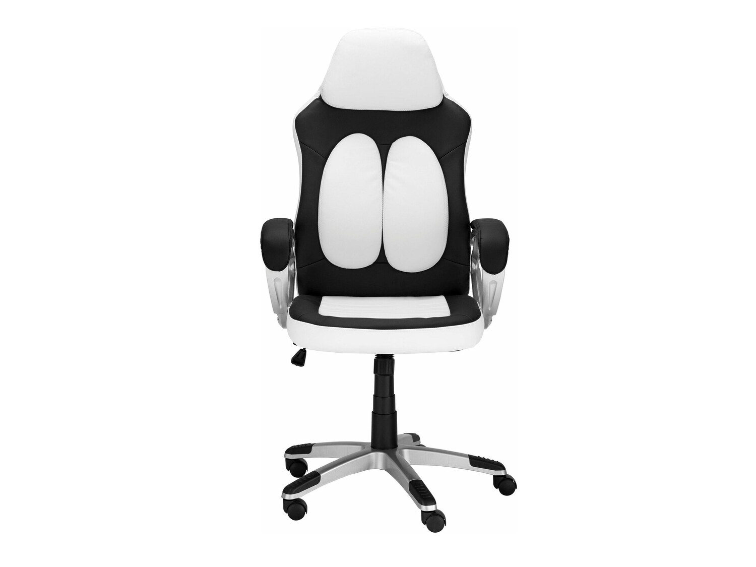 Spēļu krēsls Denton 561 (Balts + Melns)