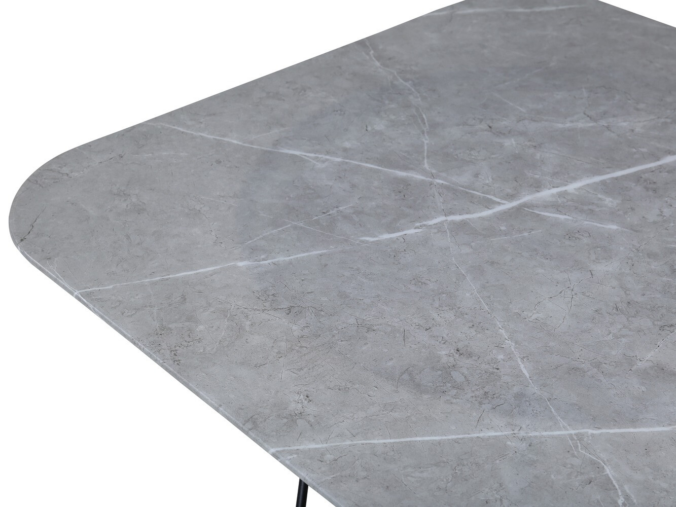 Žurnālu galdiņš Dallas 1723 (Pelēks + Melns)