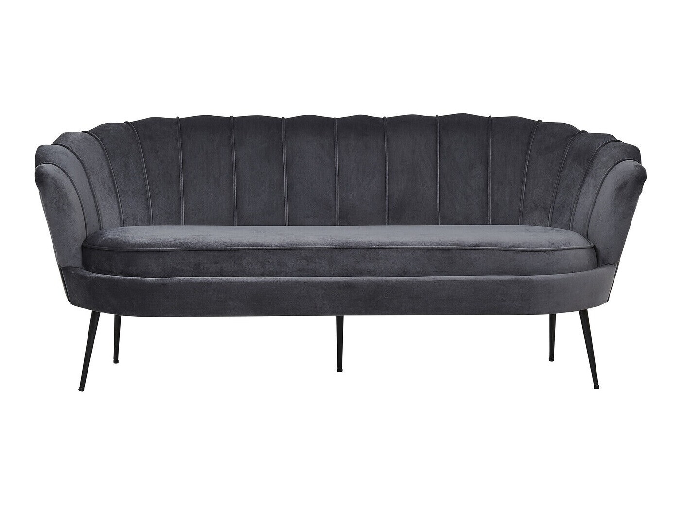 Диван Dallas 2917 (Тёмно-серый + Чёрный)