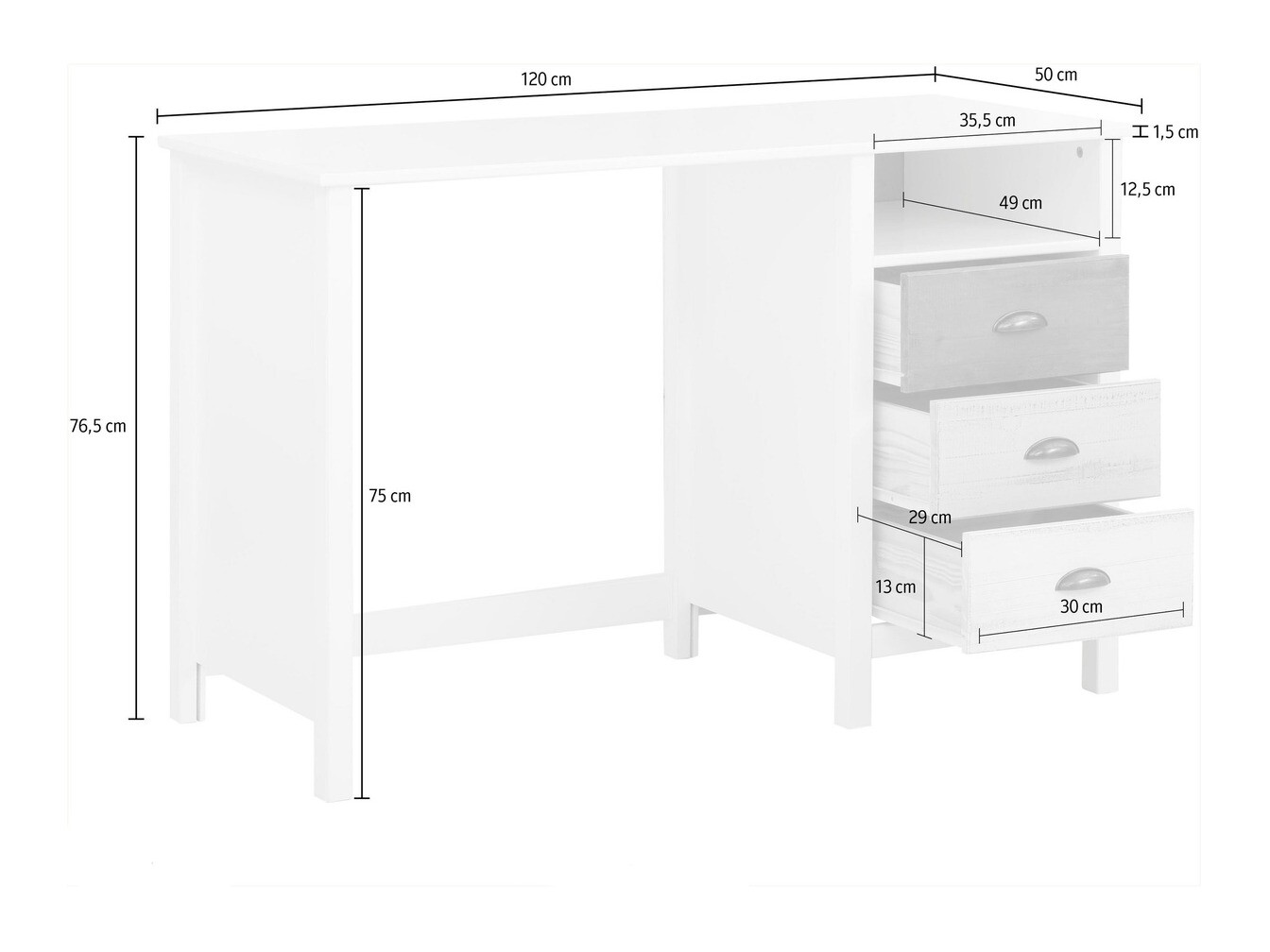 Письменный cтол Denton 358