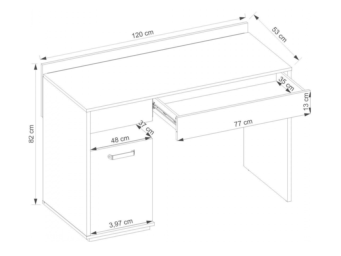 Письменный cтол Orlveno 111