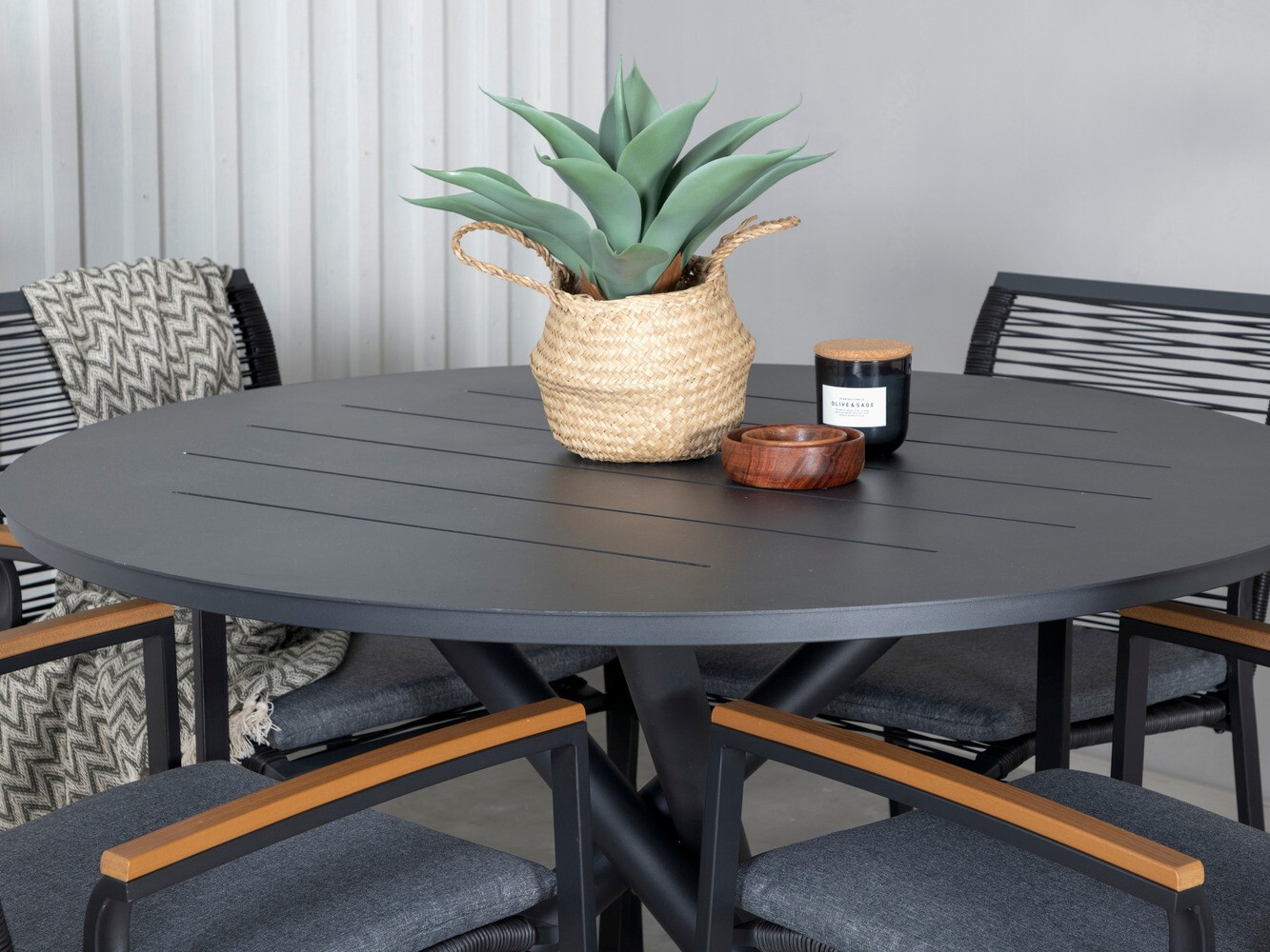 Стол и стулья Dallas 1055