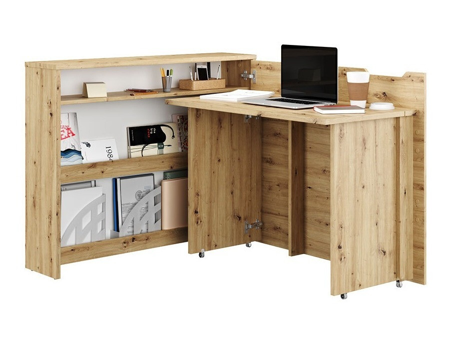 Угловой письменный стол Concept Pro Lenart Levfere 101 (Artisan дуб)
