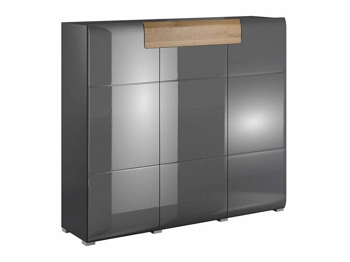 Kомод Torsone 112 (Антрацит + Gloss антрацит + Внук дуб)