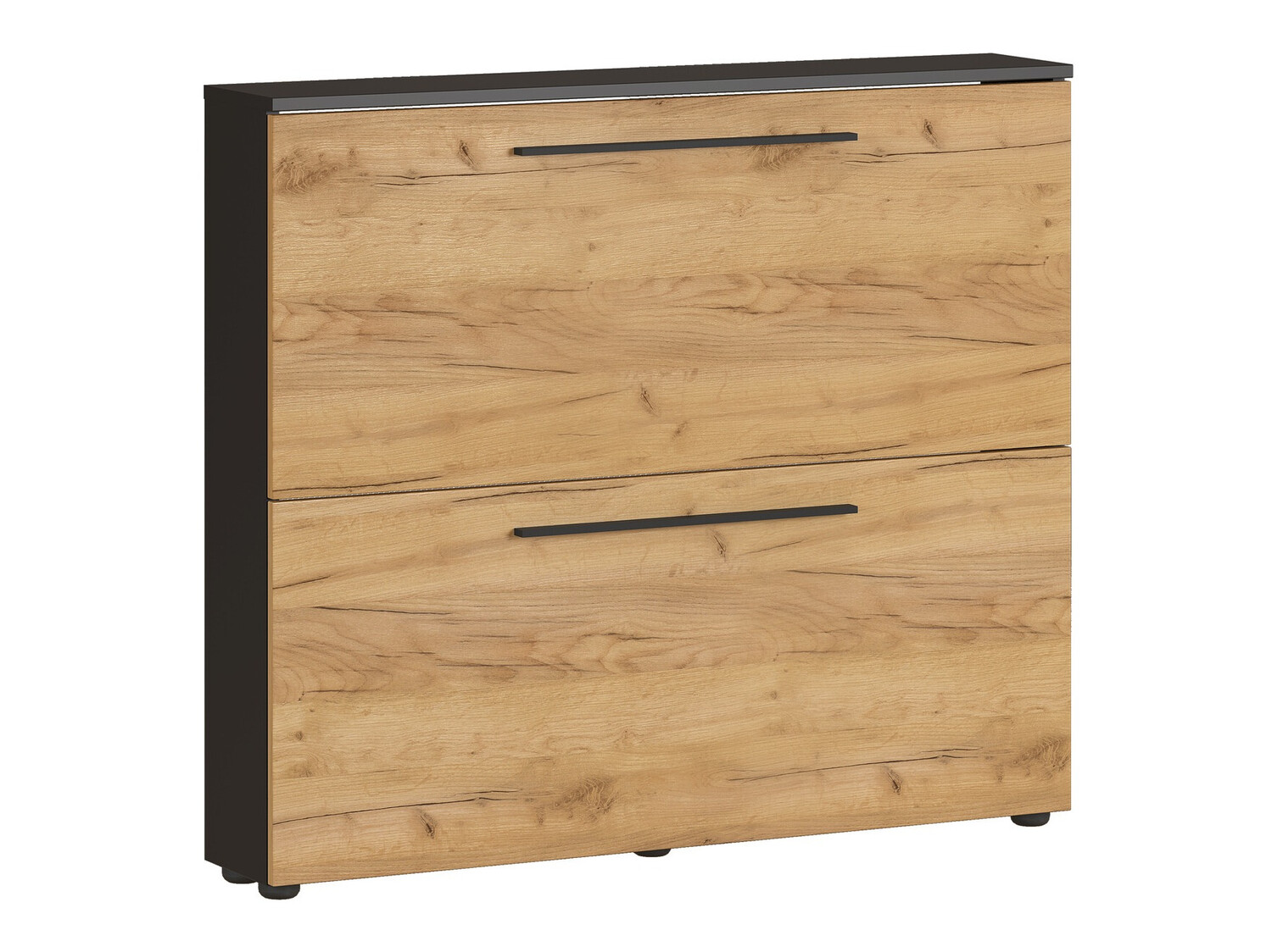 Тумба для обуви Sacramento 349 (Navarra дуб + Графит)