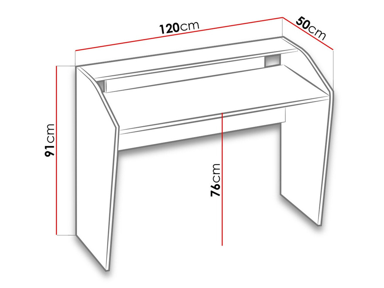Rakstāmgalds Lorlare 103 (Balts + Pelēks)