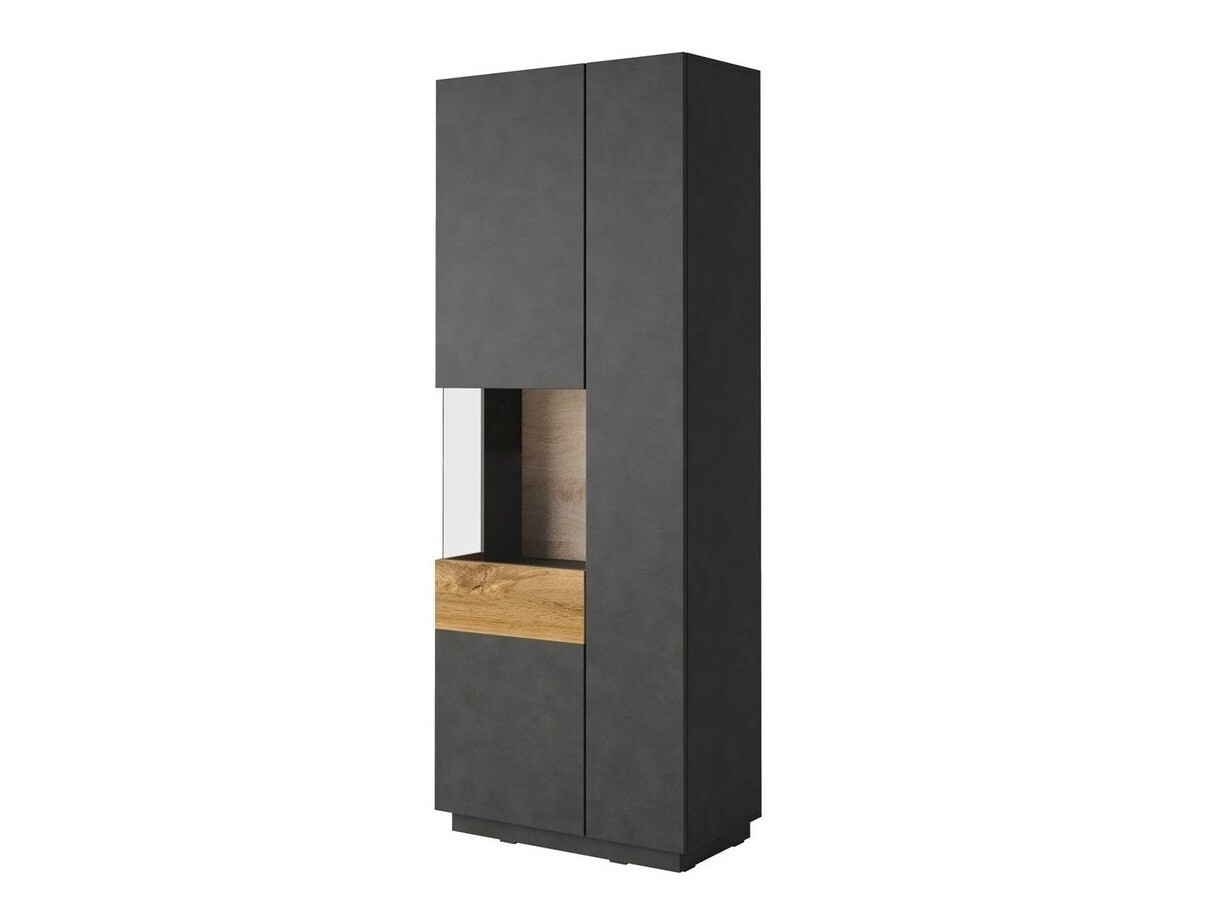 Стеллаж Livlore 100 (Матера серый + Дуб вотан)