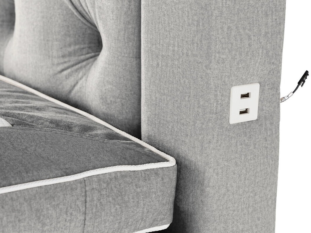 Континентальная кровать Seattle 136 (Monolith 84)