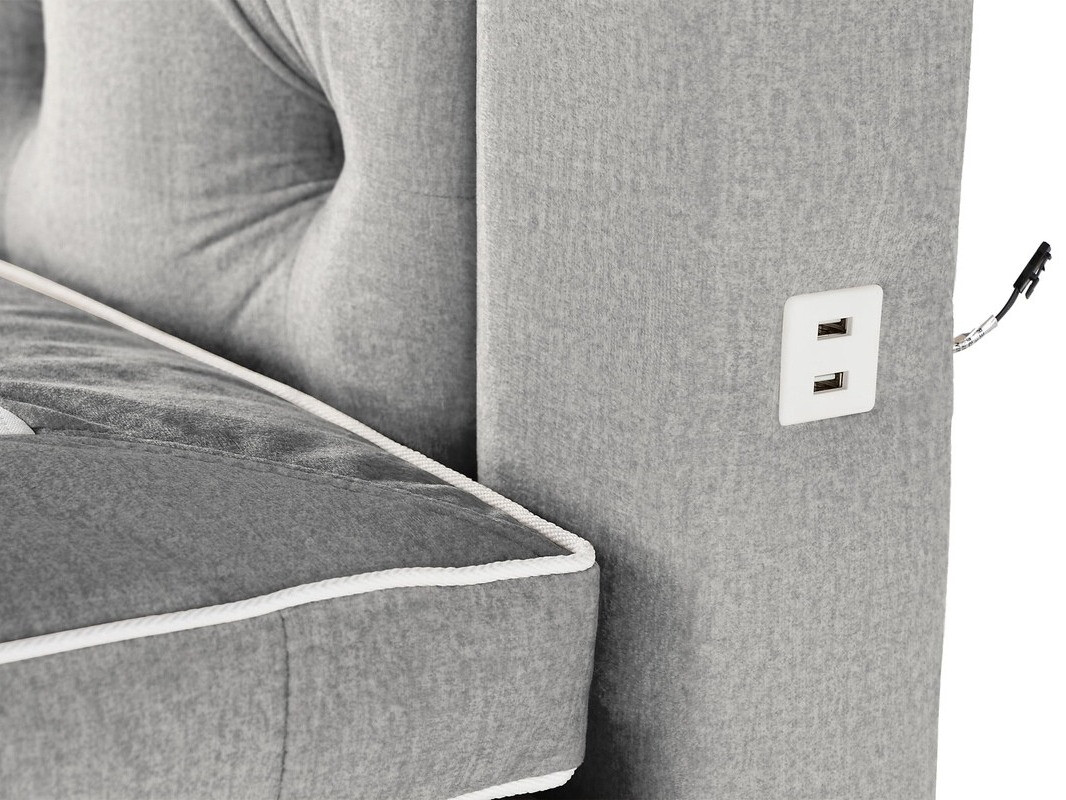 Континентальная кровать Seattle 136 (Monolith 84)