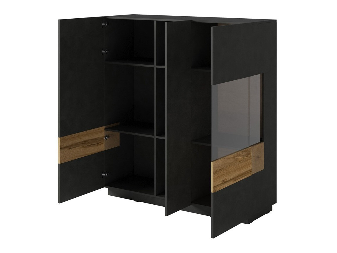 Skapis Livlore 106 (Matera pelēks + Votan ozols)