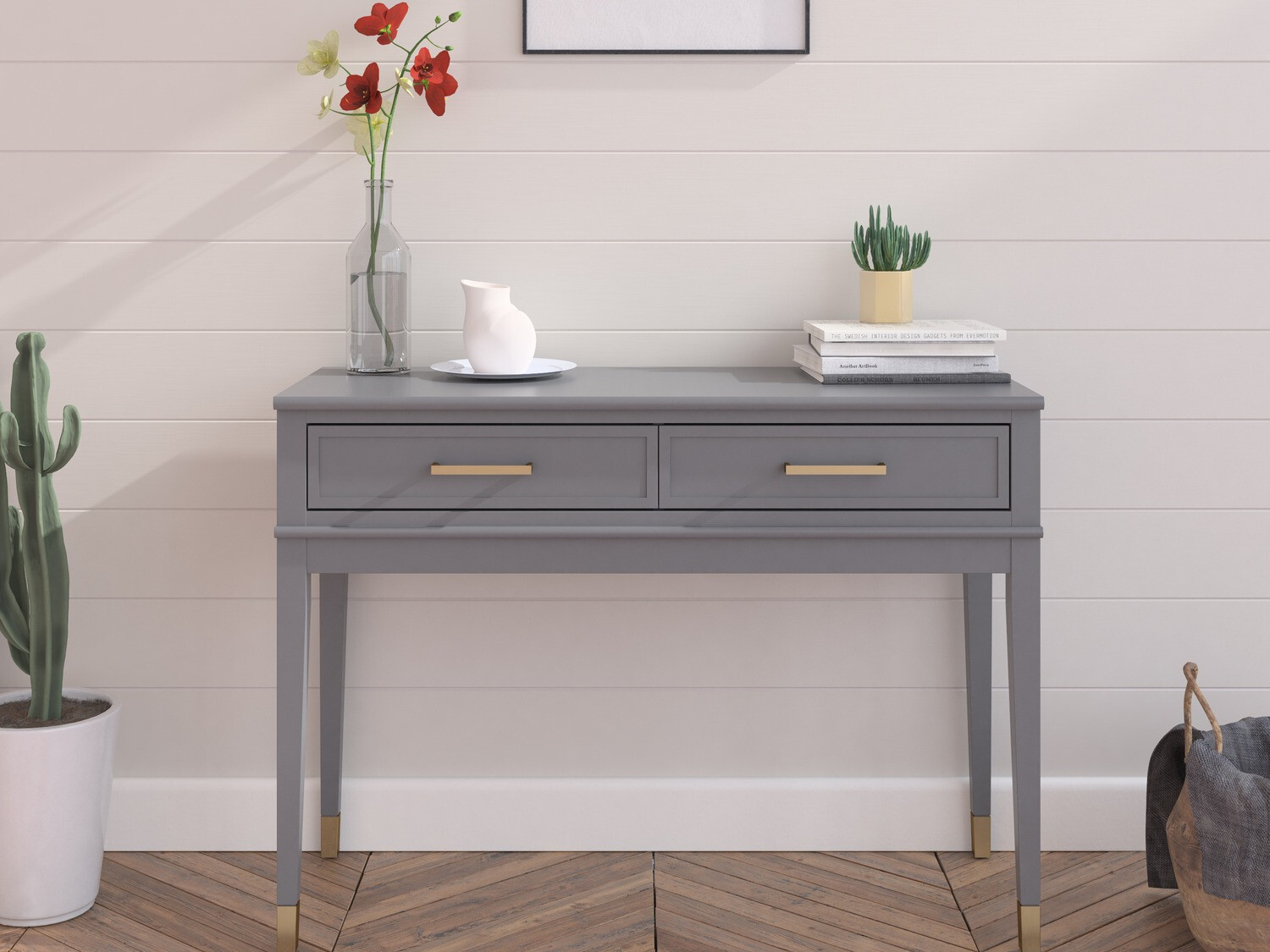 Консоль CosmoLiving by Cosmopolitan Belromu 106 (Графит)