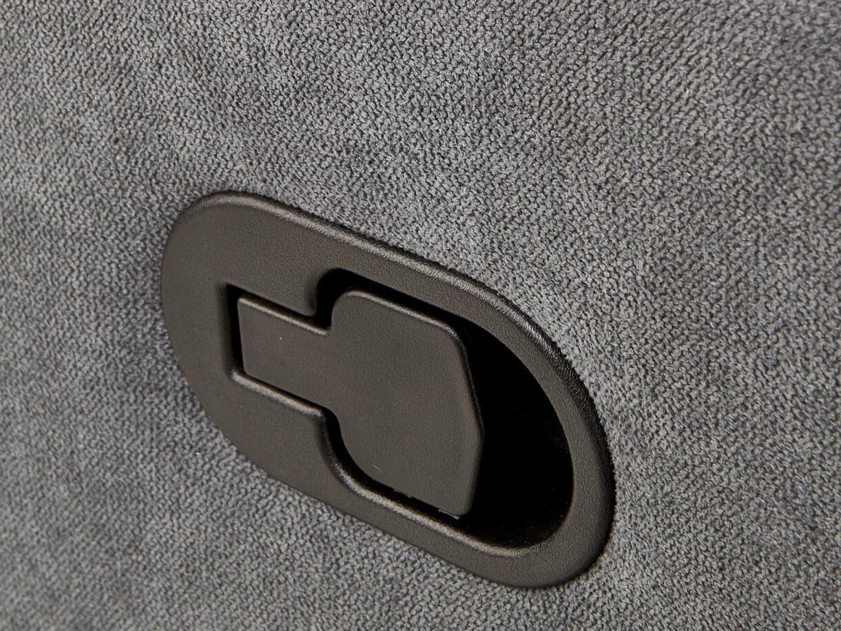 Krēsls reglainer Houston 1034 (Pelēks)