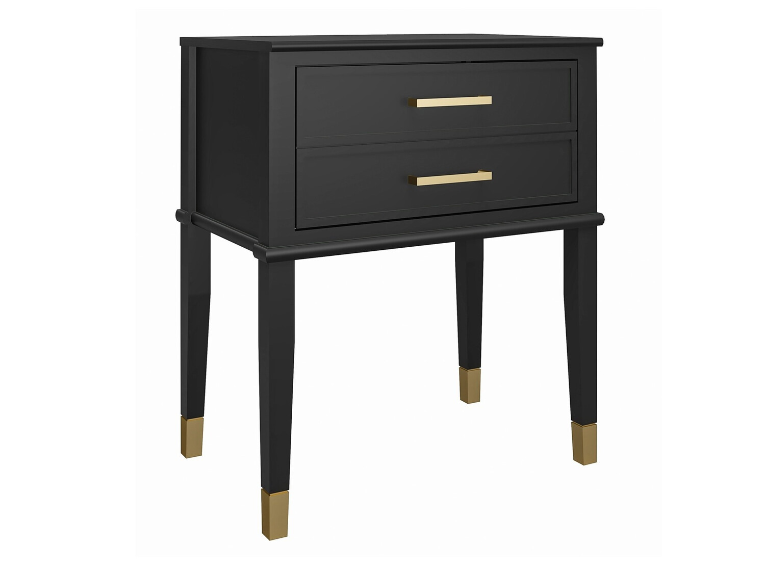 Naktsgaldiņš CosmoLiving by Cosmopolitan Belromu 104 (Melns)