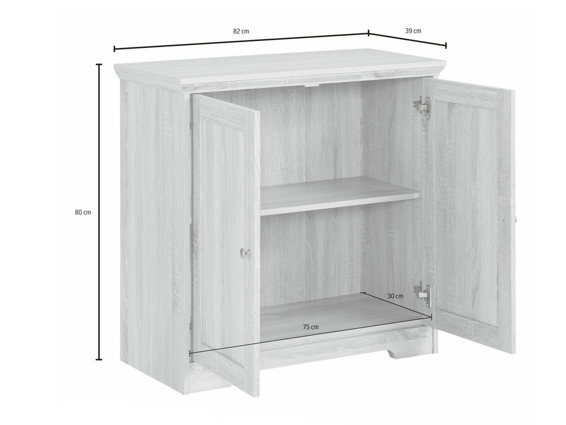 Шкафчик Odemela 102 (Светлый дуб)