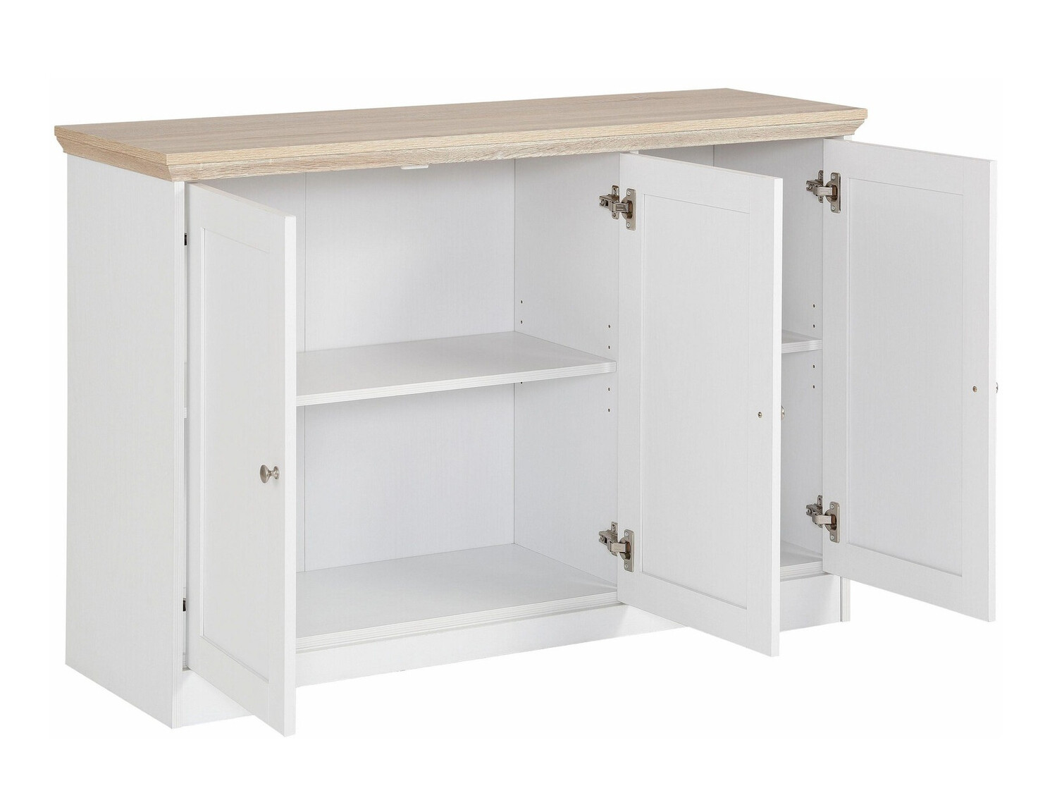 Шкафчик Odemela 103 (Белый + Светлый дуб)